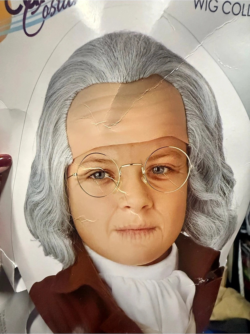 California Costumes Benjamin Franklin Wig - Halloween, Presidents’ Day theater